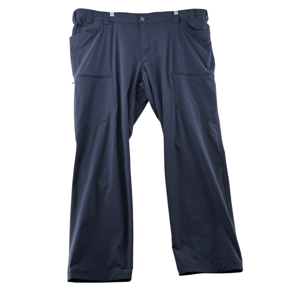 Duluth Flexpedition Relaxed Fit Pants Mens 46x34 Blue Utility Cargo Stretch